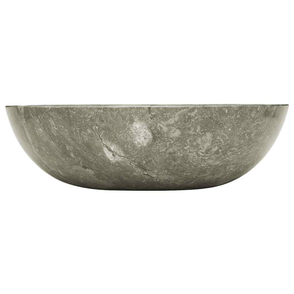Pesuallas harmaa Ø40x12 cm marmori