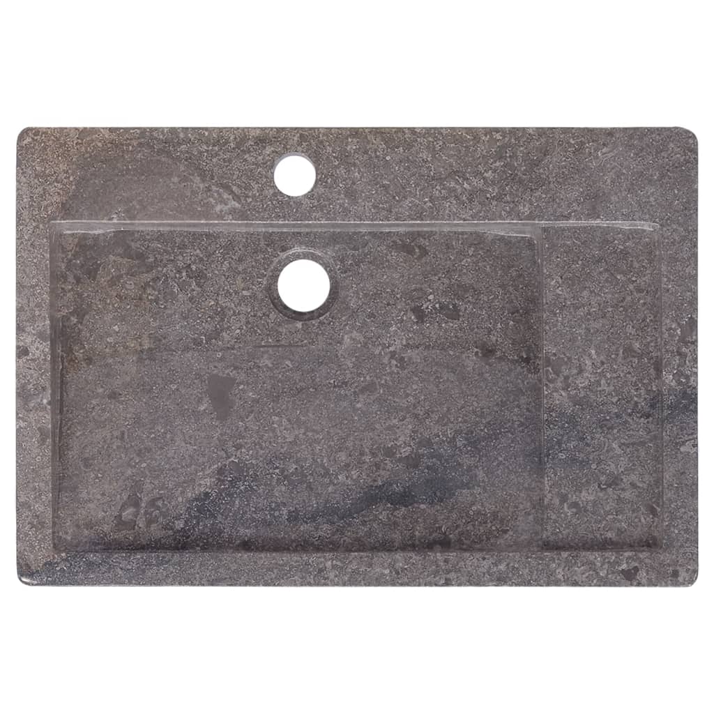 Pesuallas harmaa 58x39x10 cm marmori