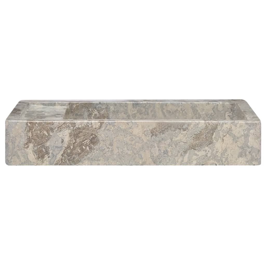 Pesuallas harmaa 58x39x10 cm marmori