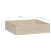 Pesuallas kerma 40x40x10 cm marmori