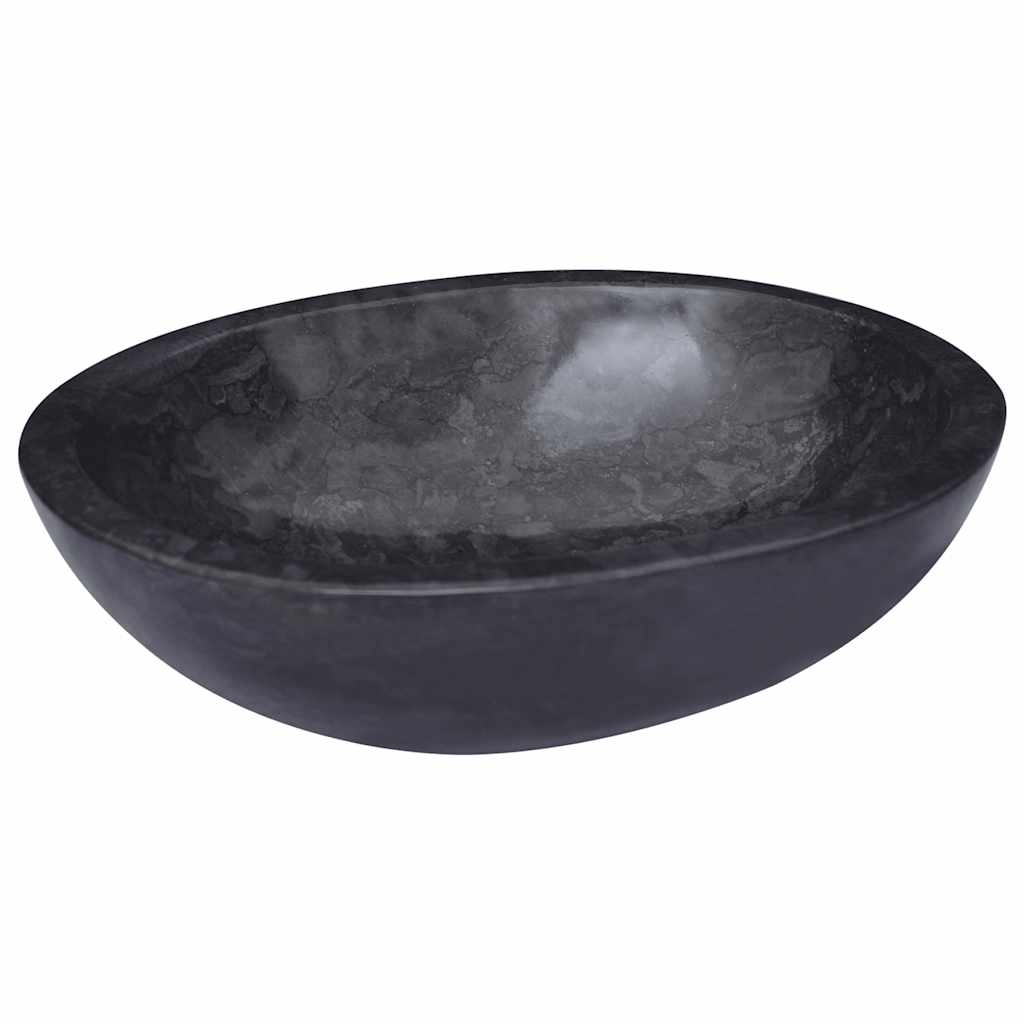 Pesuallas musta 53x40x15 cm marmori