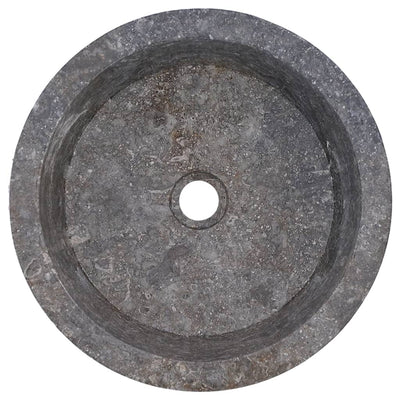 Pesuallas harmaa Ø40x15 cm marmori