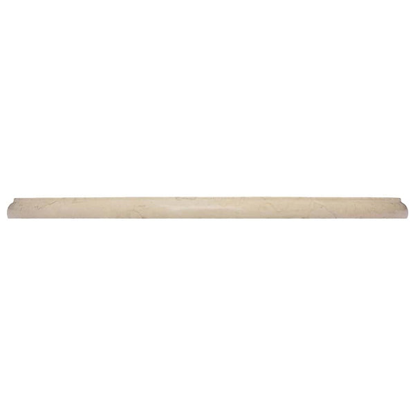 Pöytälevy kerma Ø50x2,5 cm marmori