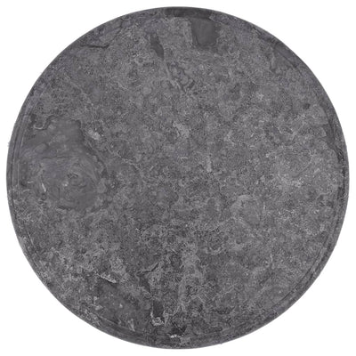 Pöytälevy harmaa Ø50x2,5 cm marmori