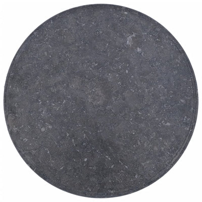 Pöytälevy harmaa Ø60x2,5 cm marmori