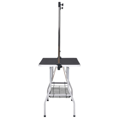 Säädettävä koirien trimmauspöytä Cerniavschi (2 silmukalla ja korilla)