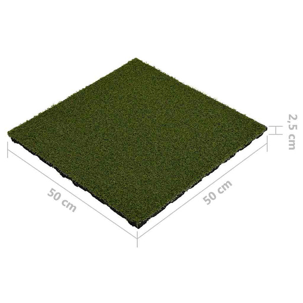 Keinonurmilevyt 4 kpl 50x50x2,5 cm kumi