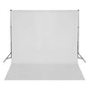 Valokuvastudiosarja softbox-valot, taustakangas ja heijastin