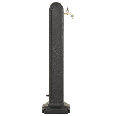 Antrasiitti puutarhan vesisäiliö hanalla Hegyi (kivijäljitelmä)