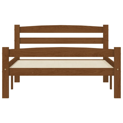 Hunajanruskea sängynrunko Militia 100x200cm (mänty)