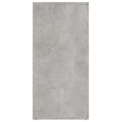 Senkki betoninharmaa 80x36x75 cm tekninen puu