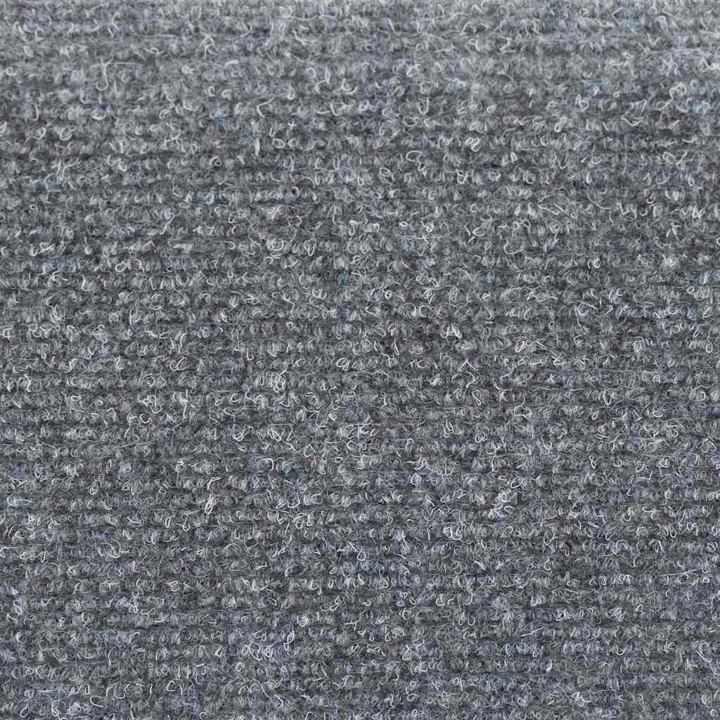 Vaaleanharmaa itsekiinnittyvät porrasmatot Corbett 56x17x3cm (10 kpl)