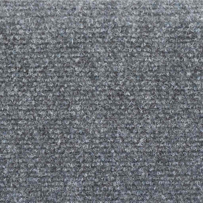 Vaaleanharmaa itsekiinnittyvät porrasmatot Corbett 56x17x3cm (10 kpl)