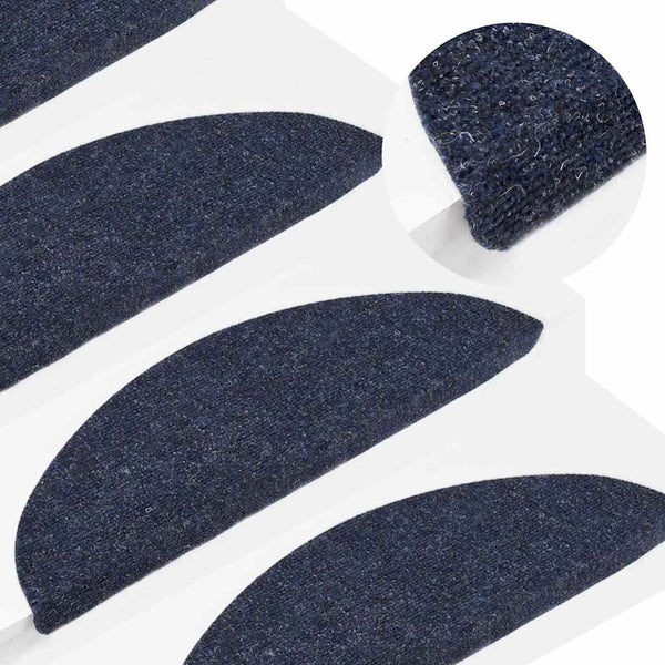 Porrasmatot itseliimautuvat 10 kpl 56x17x3 cm sininen puolipyöreä