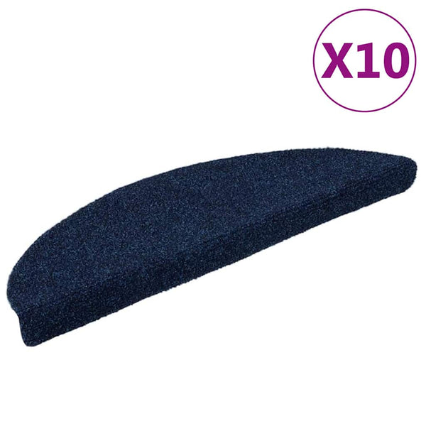 Porrasmatot itseliimautuvat 10 kpl 56x17x3 cm laivastonsininen puolipyöreä