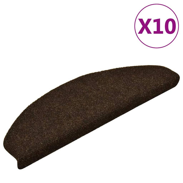 Porrasmatot itseliimautuvat 10 kpl 65x21x4 cm ruskea puolipyöreä suuri