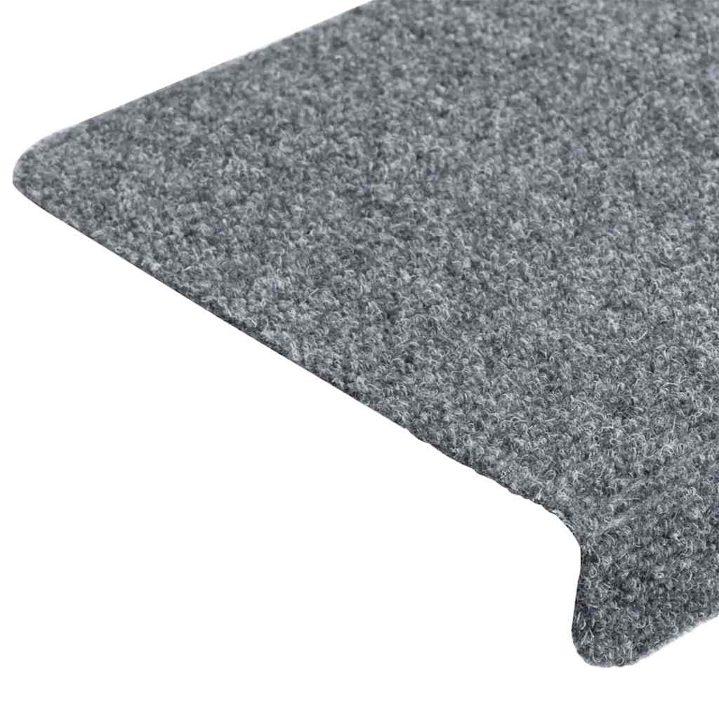 Vaaleanharmaa porrasmatot Tuberon 65x21x4cm (5 kpl neulahuopa)