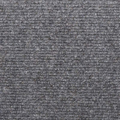 Porrasmatot 5 kpl vaaleanharmaa 65x21x4 cm neulahuopa
