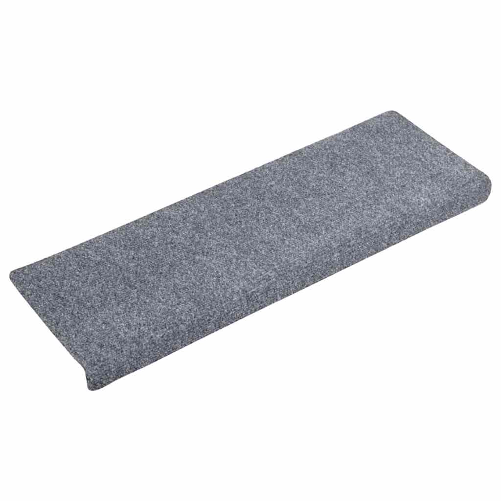 Vaaleanharmaa porrasmatot Tuberon 65x21x4cm (10 kpl neulahuopa)