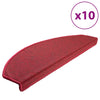 Porrasmatot 10 kpl 65x24x4 cm viininpunainen