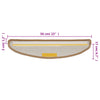 Porrasmatot 10 kpl 56x17x3 cm beige