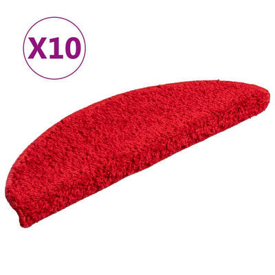 Porrasmatot 10 kpl 56x17x3 cm punainen
