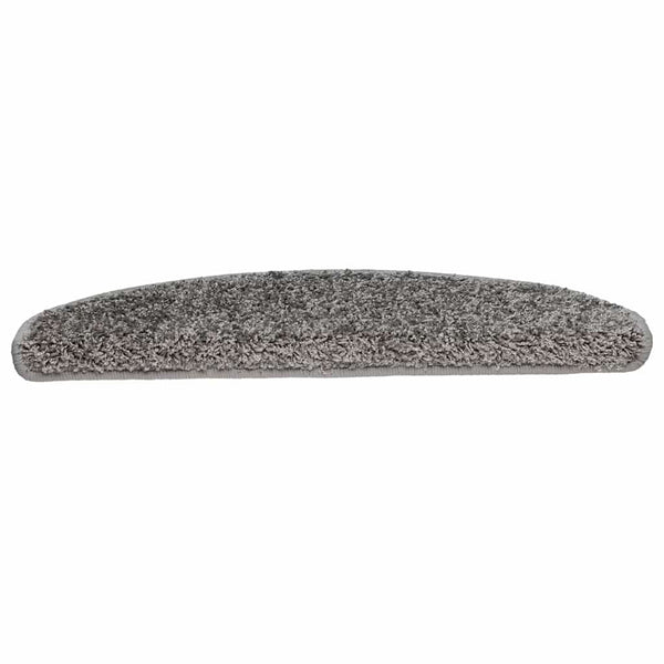 Porrasmatot 10 kpl 65x21x4 cm harmaa puolipyöreä suuri