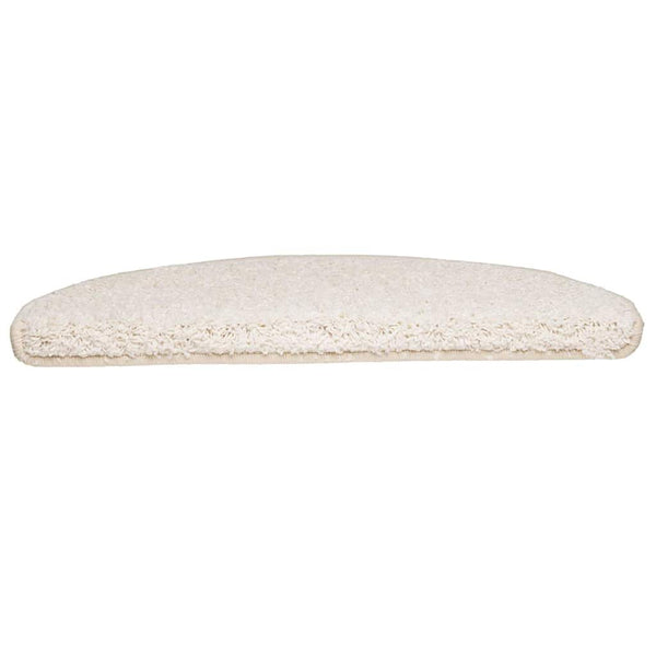 Porrasmatot 10 kpl 65x21x4 cm valkoinen puolipyöreä suuri