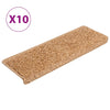 Porrasmatot 10 kpl 65x21x4 cm beige