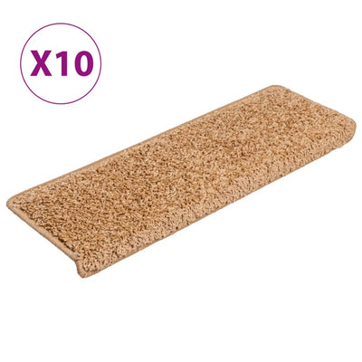 Porrasmatot 10 kpl 65x21x4 cm beige