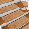 Porrasmatot 10 kpl 65x21x4 cm beige