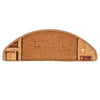 Itsekiinnittyvät porrasmatot 10 kpl 65x21x4 cm beige