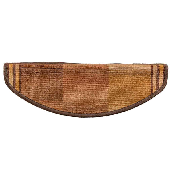 Itsekiinnittyvät porrasmatot 10 kpl 65x21x4 cm ruskea