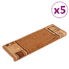 Itsekiinnittyvät porrasmatot 5 kpl 65x21x4 cm beige