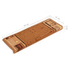 Itsekiinnittyvät porrasmatot 10 kpl 65x21x4 cm beige