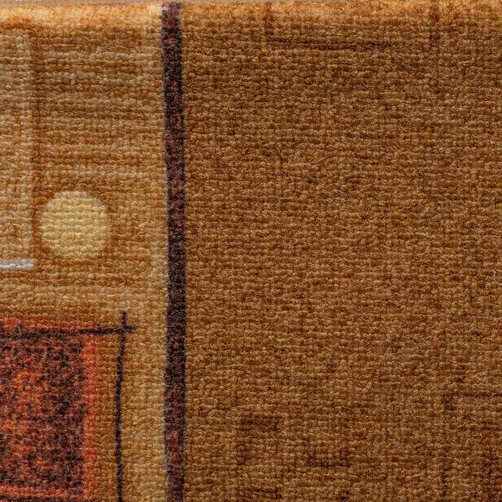 Beige itsekiinnittyvät porrasmatot Tudosiu 65x21x4cm (10 kpl)