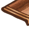 Itsekiinnittyvät porrasmatot 5 kpl 65x21x4 cm ruskea