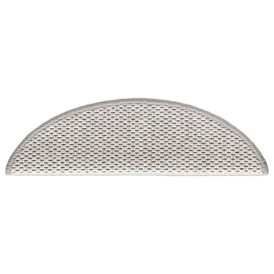 Itsekiinnittyvät porrasmatot sisaltyyli 15 x 56x17x3 cm platina