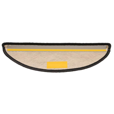 Antrasiitti itsekiinnittyvät porrasmatot sisaltyyli Melitica 56x17x3cm (15kpl)