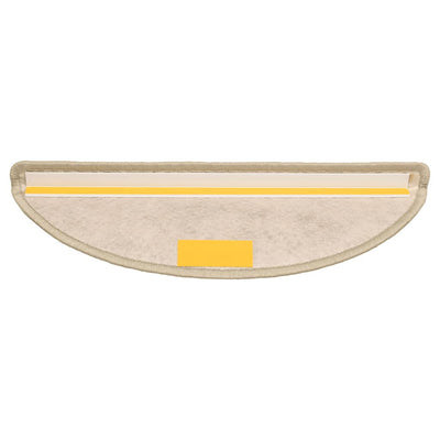 Harmaa itsekiinnittyvät porrasmatot Melitica 56x17x3cm (15 kpl)