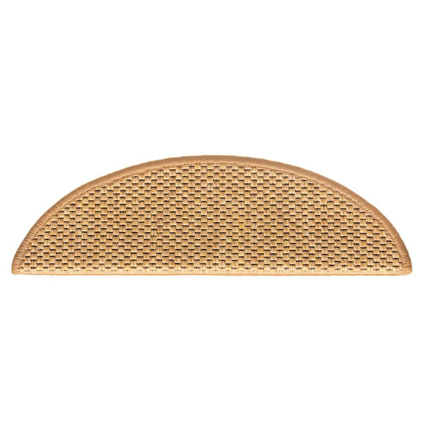 Itsekiinnittyvät porrasmatot sisaltyyli 15 kpl 56x17x3 cm sisal
