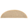 Itsekiinnittyvät porrasmatot sisaltyyli 15 kpl 56x17x3 cm beige