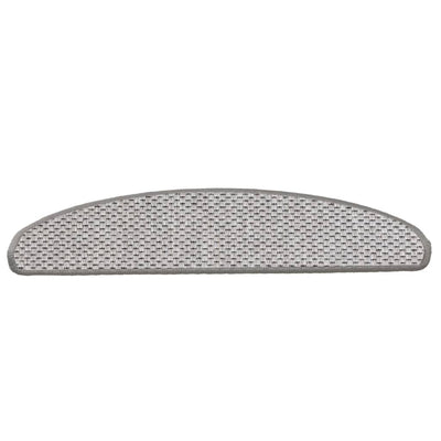 Itsekiinnittyvät porrasmatot sisaltyyli 15 x 65x21x4 cm platina