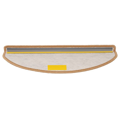 Oranssi itsekiinnittyvät porrasmatot sisaltyyli Melitica 65x21x4cm (15kpl)