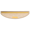 Itsekiinnittyvät porrasmatot sisaltyyli 15 kpl 65x21x4 cm beige