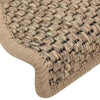 Itsekiinnittyvät porrasmatot sisaltyyli 15 kpl 65x21x4 cm beige