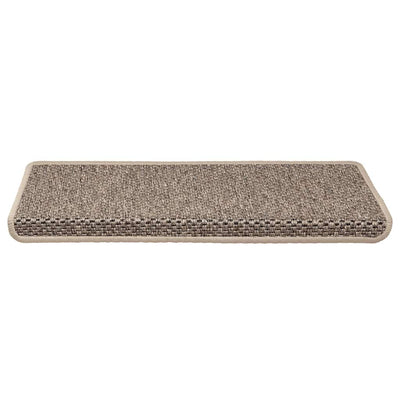 Beige itsekiinnittyvät porrasmatot Vram 65x21x4cm (15 kpl)