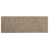 Itsekiinnittyvät porrasmatot sisaltyyli 15 kpl 65x21x4 cm beige