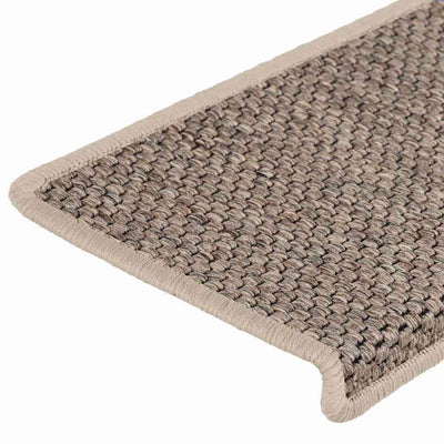 Beige itsekiinnittyvät porrasmatot Vram 65x21x4cm (15 kpl)