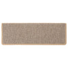 Itsekiinnittyvät porrasmatot sisaltyyli 15kpl 65x21x4cm v.beige